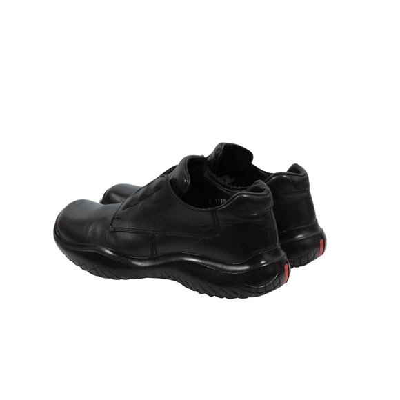 Prada Men Vintage Chunky Derby 7.5 UK8.5 Black Leather AW99 Square Toe Platform main image 8